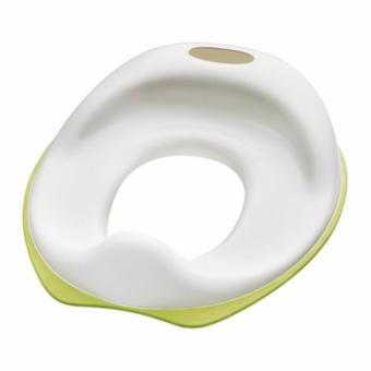 IKEA ทอสสิก ฝารองนั่งชักโครก สำหรับเด็ก พร้อมยางกันลื่น (สีขาว-เขียว) IKEA ทอสสิก ฝารองนั่งชักโครก สำหรับเด็ก พร้อมยางกันลื่น (สีขาว-เขียว)