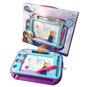 Disney Frozen Frozen Drawing Board กระดานวาดรูปเเม่เหล็กโฟรเซ่น 4 สี เขียนเเล้วลบได้ Disney Frozen Frozen Drawing Board กระดานวาดรูปเเม่เหล็กโฟรเซ่น 4 สี เขียนเเล้วลบได้