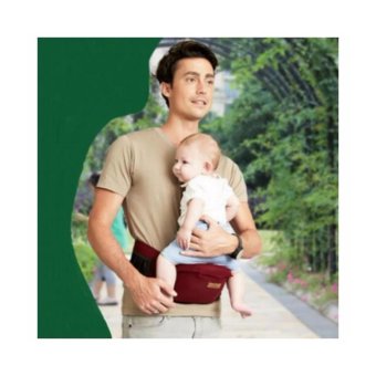 Aiebao ที่คาดเอวอุ้มเด็ก สะดวก สบาย พกพาง่าย (สีแดง) Aiebao ที่คาดเอวอุ้มเด็ก สะดวก สบาย พกพาง่าย (สีแดง)