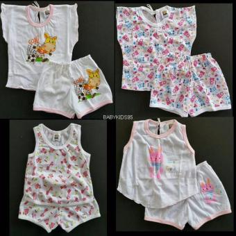 BABYKIDS95 ชุดเด็กแรกเกิด-6เดือน เสื้อ+กางเกงสั้น คละแบบ Set 4 ชุด (Pink) BABYKIDS95 ชุดเด็กแรกเกิด-6เดือน เสื้อ+กางเกงสั้น คละแบบ Set 4 ชุด (Pink)