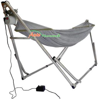 Auto Hammock เปลไกวเด็กอัตโนมัติแบบเปลญวนใหญ่สีบลอนด์กับมอเตอร์ Vinanoi 100 Kg. Auto Hammock เปลไกวเด็กอัตโนมัติแบบเปลญวนใหญ่สีบลอนด์กับมอเตอร์ Vinanoi 100 Kg.