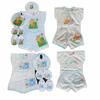 BABYKIDS95 ชุดเด็กอ่อน แรกเกิด-6 เดือน ผ้ายืดนิ่ม 4ชุด รวม 19 ชิ้น (cc-040) BABYKIDS95 ชุดเด็กอ่อน แรกเกิด-6 เดือน ผ้ายืดนิ่ม 4ชุด รวม 19 ชิ้น (cc-040)