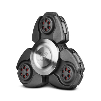 Fidget Spinner, เครื่องปั่นมือโลหะ Fidget Gyro Toy สำหรับ EDC Focus Meditation Break Bad Habits ADHD (Black) - intl Fidget Spinner, เครื่องปั่นมือโลหะ Fidget Gyro Toy สำหรับ EDC Focus Meditation Break Bad Habits ADHD (Black) - intl