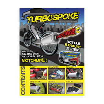 Schyllingท่อไอเสียของเล่นTurbospoke Schyllingท่อไอเสียของเล่นTurbospoke