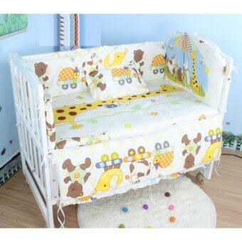Baby Bed เตียงไม้เด็กสีขาว รุ่นอเนกประสงค์ 3 in 1 ลายสัตว์หรรษา ยีราฟ Happy Travel (สีขาว) Baby Bed เตียงไม้เด็กสีขาว รุ่นอเนกประสงค์ 3 in 1 ลายสัตว์หรรษา ยีราฟ Happy Travel (สีขาว)