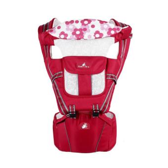 Mustme เป้อุ้มเด็ก แบบมีฐานรองนั่ง 12IN1 Multi-Fuctional Baby Carriers - สีแดง Mustme เป้อุ้มเด็ก แบบมีฐานรองนั่ง 12IN1 Multi-Fuctional Baby Carriers - สีแดง