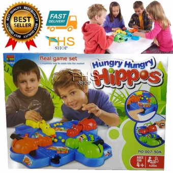 FHS HUNGRY HUNGRY HIPPOS เกมส์ฮิปโปกินลูกบอล เล่นสนุกทั้งครอบครัว FHS HUNGRY HUNGRY HIPPOS เกมส์ฮิปโปกินลูกบอล เล่นสนุกทั้งครอบครัว