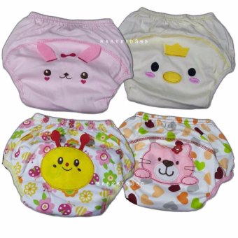 BABYKIDS95 กางเกงฝึกฉี่ (เป้าหนา 3 ชั้น) แพ็ค 4 ตัว size L A21-4001 BABYKIDS95 กางเกงฝึกฉี่ (เป้าหนา 3 ชั้น) แพ็ค 4 ตัว size L A21-4001