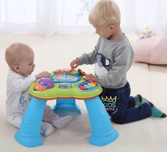 โต๊ะกิจกรรมสีฟ้า Jolly Baby Learning Music Table โต๊ะกิจกรรมสีฟ้า Jolly Baby Learning Music Table
