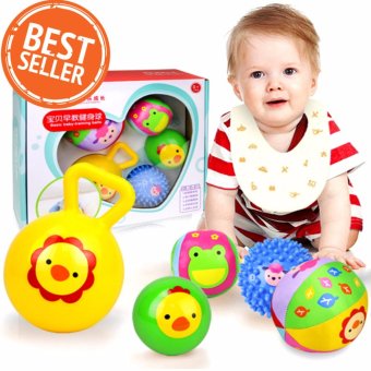 ฺBaby Toys Rattles Ball ชุดเซ็ทของเล่นเด็ก ลูกบอลหลากสีเขย่าแล้วมีเสียง ฺBaby Toys Rattles Ball ชุดเซ็ทของเล่นเด็ก ลูกบอลหลากสีเขย่าแล้วมีเสียง