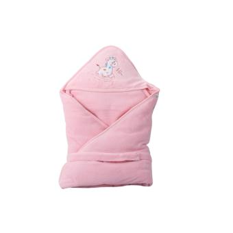 Babyshop656 ผ้าห่มห่อตัวเด็กทารก ขนาด90x90 รุ่นยีราฟ (สีชมพู ) - Baby Towel 90x90 (Giraffe Pink ) Babyshop656 ผ้าห่มห่อตัวเด็กทารก ขนาด90x90 รุ่นยีราฟ (สีชมพู ) - Baby Towel 90x90 (Giraffe Pink )