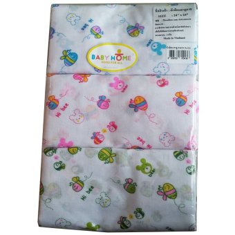 Baby Home ผ้าอ้อม ผ้าสาลู 24x24 นิ้ว แพ็ค 12 ผืน Baby Home ผ้าอ้อม ผ้าสาลู 24x24 นิ้ว แพ็ค 12 ผืน