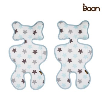 Daon เบาะรองนั่งระบายอากาศในรถเข็นหรือคาร์ซิท - เด็กแฝด 3D Air Mesh Liner-Twinkle 2PCS ลายดาว สีขาว (จำนวน 2 ชิ้น) Daon เบาะรองนั่งระบายอากาศในรถเข็นหรือคาร์ซิท - เด็กแฝด 3D Air Mesh Liner-Twinkle 2PCS ลายดาว สีขาว (จำนวน 2 ชิ้น)