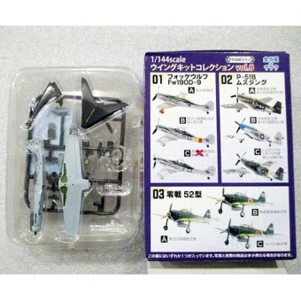 F-toys โมเดลเครื่องบินจำลอง ขนาด 1/144 ชุด Wing Kit 8 ครื่องบินรบใบพัด แบบ 1C Focke-Wulf Fw 190 FD-9 F-toys โมเดลเครื่องบินจำลอง ขนาด 1/144 ชุด Wing Kit 8 ครื่องบินรบใบพัด แบบ 1C Focke-Wulf Fw 190 FD-9