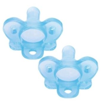 Dr.Brown'sจุกหลอกOne-Piece Pacifier - Stage 1 * 0-6M - Blue, 2pk.(Blue) Dr.Brown'sจุกหลอกOne-Piece Pacifier - Stage 1 * 0-6M - Blue, 2pk.(Blue)