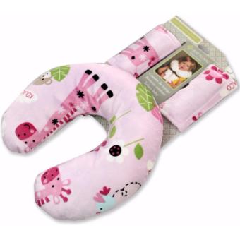 หมอนรองคอเด็ก รุ่นตัวยู พร้อมที่หุ้มเข็มขัด รุ่นยีราฟ - JTY kids neck pillow with belt cover (giraffe) หมอนรองคอเด็ก รุ่นตัวยู พร้อมที่หุ้มเข็มขัด รุ่นยีราฟ - JTY kids neck pillow with belt cover (giraffe)