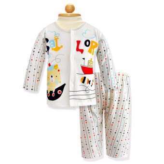 Babybrown ชุดเด็ก เสื้อแขนยาว , กางเกงขายาว สีฟ้า สำหรับเด็กแรกเกิด - 3 เดือน Babybrown ชุดเด็ก เสื้อแขนยาว , กางเกงขายาว สีฟ้า สำหรับเด็กแรกเกิด - 3 เดือน