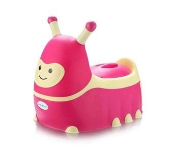 Babyhood กระโถนนั่งหนอนน้อย (สีชมพู) Babyhood กระโถนนั่งหนอนน้อย (สีชมพู)