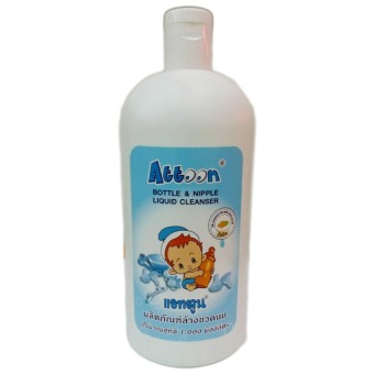ขายยกลัง! Attoon Bottle & Nipple Liquid Cleanser 1,000 ml. (12 ขวด) ขายยกลัง! Attoon Bottle & Nipple Liquid Cleanser 1,000 ml. (12 ขวด)