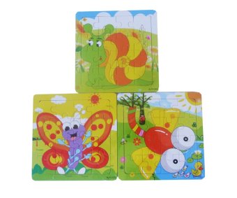 DD Baby จิ๊กซอว์ไม้เสริมพัฒนาการ (3 แผ่น) DD Baby จิ๊กซอว์ไม้เสริมพัฒนาการ (3 แผ่น)