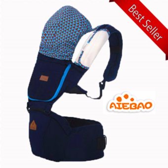 Aiebao hipseat carrier (Four season) เป้อุ้มเด็ก แบบมีที่นั่งในตัว ลดอาการปวดไหล่และหลัง (สีกรมท่า) Aiebao hipseat carrier (Four season) เป้อุ้มเด็ก แบบมีที่นั่งในตัว ลดอาการปวดไหล่และหลัง (สีกรมท่า)