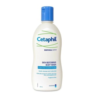 Cetaphil Restoraderm Skin Restoring Body Wash อาบน้ำ ผิวแห้ง แพ้ง่าย Cetaphil Restoraderm Skin Restoring Body Wash อาบน้ำ ผิวแห้ง แพ้ง่าย