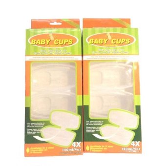 Baby Cups กล่องเก็บอาหารเสริม แช่แข็ง ขนาด 140 ml/4 oz 2 แพค Baby Cups กล่องเก็บอาหารเสริม แช่แข็ง ขนาด 140 ml/4 oz 2 แพค