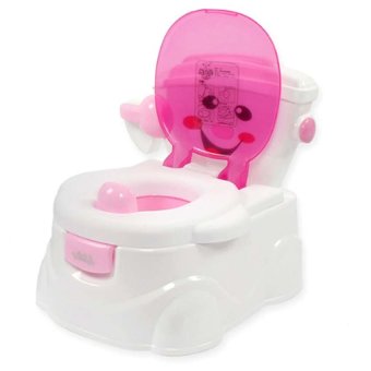 Baby กระโถนจำลองชักโครก เป็นที่รองชักโครกได้ -ชมพู Baby กระโถนจำลองชักโครก เป็นที่รองชักโครกได้ -ชมพู