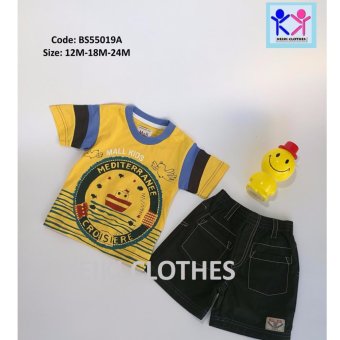 เสื้อยืดเด็ก พร้อมกางเกง เสื้อยืดเด็ก พร้อมกางเกง