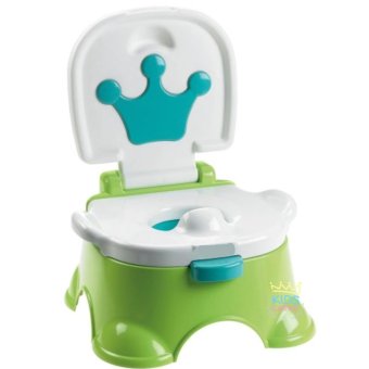 กระโถนฝึกเด็กขับถ่าย Potty Toilet มีเสียงเพลงเวลาขับถ่ายสีฟ้าเขียว กระโถนฝึกเด็กขับถ่าย Potty Toilet มีเสียงเพลงเวลาขับถ่ายสีฟ้าเขียว