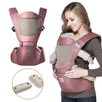 Baby Carrier+Hip Seat รุ่น aag-016 เป้อุ้มเด็กแบบมีอานนั่ง สีชมพู พร้อมผ้าซับน้ำลาย(Pink) Baby Carrier+Hip Seat รุ่น aag-016 เป้อุ้มเด็กแบบมีอานนั่ง สีชมพู พร้อมผ้าซับน้ำลาย(Pink)
