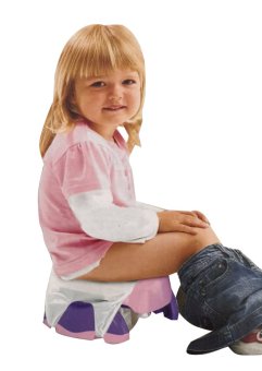baby_kidsonline กระโถนเด็กแบบพกพา -สีชมพู baby_kidsonline กระโถนเด็กแบบพกพา -สีชมพู