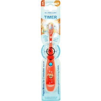 Dr. Phillips Sing A Song Timer Kids แปรงสีฟันดนตรี สำหรับเด็ก 3-7 ปี (RED) Dr. Phillips Sing A Song Timer Kids แปรงสีฟันดนตรี สำหรับเด็ก 3-7 ปี (RED)
