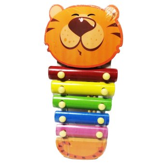 ของเล่นไม้เสริมพัฒนาการ ระนาดดนตรี ของเล่นสำหรับเด็ก (ลายเสือสีส้ม) - Wooden Xylophone Toy (Orange Tiger) ของเล่นไม้เสริมพัฒนาการ ระนาดดนตรี ของเล่นสำหรับเด็ก (ลายเสือสีส้ม) - Wooden Xylophone Toy (Orange Tiger)