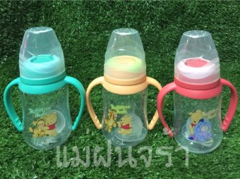 Disney Baby ขวดนม 4 ออนซ์ มีแขนจับ ลายหมีพูห์ ฝาใส พร้อมจุกนม ไซส์ M เซท 3 ขวด (ส้ม เขียว ชมพู) Disney Baby ขวดนม 4 ออนซ์ มีแขนจับ ลายหมีพูห์ ฝาใส พร้อมจุกนม ไซส์ M เซท 3 ขวด (ส้ม เขียว ชมพู)