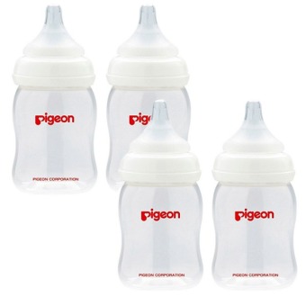 PIGEON ขวดนม PPWN รุ่น PG0086301 160ml พร้อม จุกนม รุ่นพลัส Size SS 4 ขวด (สีขาว) PIGEON ขวดนม PPWN รุ่น PG0086301 160ml พร้อม จุกนม รุ่นพลัส Size SS 4 ขวด (สีขาว)