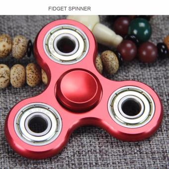 FIDGET SPINNER ของเล่นสุดฮิต ลูกข่างเสริมสร้างสมาธิแบบ 3 แฉก งานอลูมิเนียม แข็งแรง ทนทาน FIDGET SPINNER ของเล่นสุดฮิต ลูกข่างเสริมสร้างสมาธิแบบ 3 แฉก งานอลูมิเนียม แข็งแรง ทนทาน