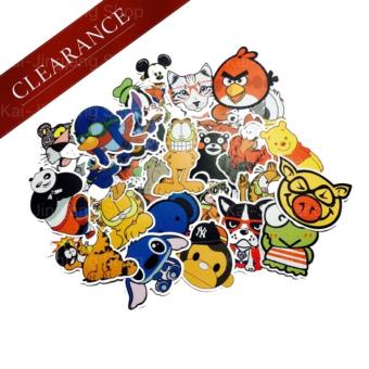 Sticker Pro สติ๊กเกอร์กันน้ำ สำหรับตกแต่ง ติดของ แบบสุ่ม 50 ชิ้น/ แพ๊ค Sticker Pro สติ๊กเกอร์กันน้ำ สำหรับตกแต่ง ติดของ แบบสุ่ม 50 ชิ้น/ แพ๊ค