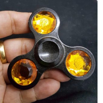 Fidget Spinner ลูกข่างมือหมุน finger gyro Tri-s Pinner ของเล่นอยู่ไม่สุข, รุ่นลูกแก้วเพชร Fidget Spinner ลูกข่างมือหมุน finger gyro Tri-s Pinner ของเล่นอยู่ไม่สุข, รุ่นลูกแก้วเพชร