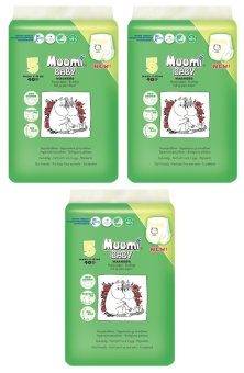 Muumi Baby ผ้าอ้อมเด็กสำเร็จรูป ชนิดกางเกง ไซส์ M (7-15 kg.) บรรจุ 40 ชิ้น 3 ห่อ Muumi Baby ผ้าอ้อมเด็กสำเร็จรูป ชนิดกางเกง ไซส์ M (7-15 kg.) บรรจุ 40 ชิ้น 3 ห่อ