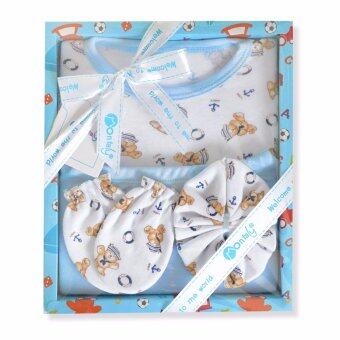 Babybrown Giftset กล่อง สำหรับเด็กแรกเกิด ชุด 4 ชิ้น สีฟ้า Babybrown Giftset กล่อง สำหรับเด็กแรกเกิด ชุด 4 ชิ้น สีฟ้า