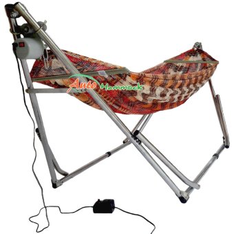 Auto Hammock เปลไกวเด็กอัตโนมัติแบบเปลญวนใหญ่หลากสีกับมอเตอร์ Vinanoi 100 Kg. Auto Hammock เปลไกวเด็กอัตโนมัติแบบเปลญวนใหญ่หลากสีกับมอเตอร์ Vinanoi 100 Kg.