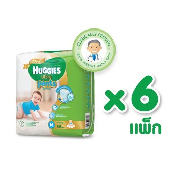 ขายยกลัง! Huggies Ultra Gold แบบกางเกง ไซส์ M 18 ชิ้น 6 แพ็ก สำหรับเด็กชาย ขายยกลัง! Huggies Ultra Gold แบบกางเกง ไซส์ M 18 ชิ้น 6 แพ็ก สำหรับเด็กชาย
