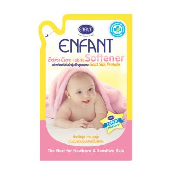 ENFANT ผลิตภัณฑ์ปรับผ้านุ่มสำหรับเด็กแรกเกิดและถนอมผิวบอบบาง สูตรผสม Gold Silk Protein 700มล. ENFANT ผลิตภัณฑ์ปรับผ้านุ่มสำหรับเด็กแรกเกิดและถนอมผิวบอบบาง สูตรผสม Gold Silk Protein 700มล.