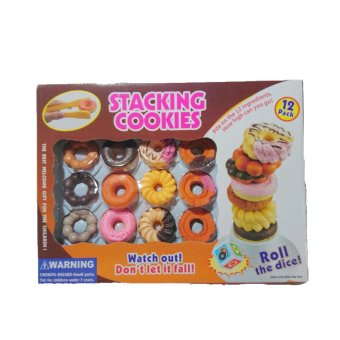 Rich toy STACKING Cookies เกมคีบโดนัท Rich toy STACKING Cookies เกมคีบโดนัท