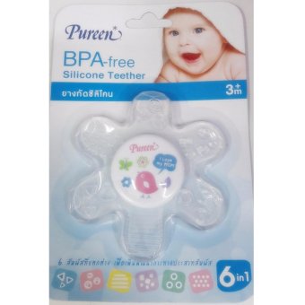 เพียวรีน ยางกัดซิลิโคน BPA-FREE เพียวรีน ยางกัดซิลิโคน BPA-FREE