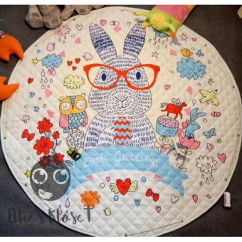 เบาะรองคลาน-เล่น-นอน เสริมพัฒนาการ 150*150 ซม. (Rabbit & Friends) เบาะรองคลาน-เล่น-นอน เสริมพัฒนาการ 150*150 ซม. (Rabbit & Friends)