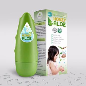 Ai-aoon Baby Honey Aloe Gel เจลว่านหางผสมน้ำผึ้ง ขนาด 45 ml. Ai-aoon Baby Honey Aloe Gel เจลว่านหางผสมน้ำผึ้ง ขนาด 45 ml.