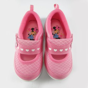 Disney Minnie Mouse รองเท้าคัชชู กึ่งสปอร์ต เด็กหญิง ดิสนีย์ มินนี่ เมาส์ สีชมพู Disney Minnie Mouse รองเท้าคัชชู กึ่งสปอร์ต เด็กหญิง ดิสนีย์ มินนี่ เมาส์ สีชมพู