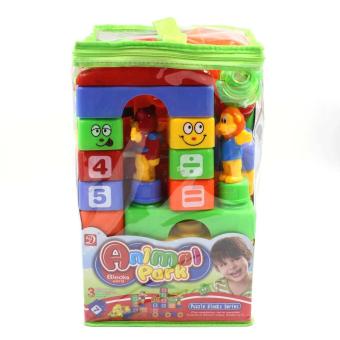 Toon World ชุดตัวต่อ บล็อกใหญ่สำหรับเด็ก Animal Park Blocks for development Toon World ชุดตัวต่อ บล็อกใหญ่สำหรับเด็ก Animal Park Blocks for development